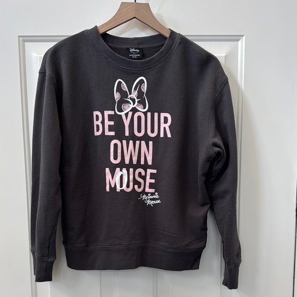 Disney Tops - Disney Women's "Be your own mouse" Minnie Mouse Sweatshirt
